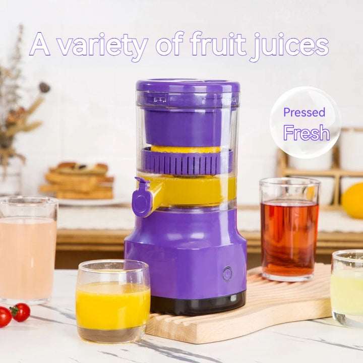 Electric Juicer, Squeezer USB Rechargeable, Portable Blender